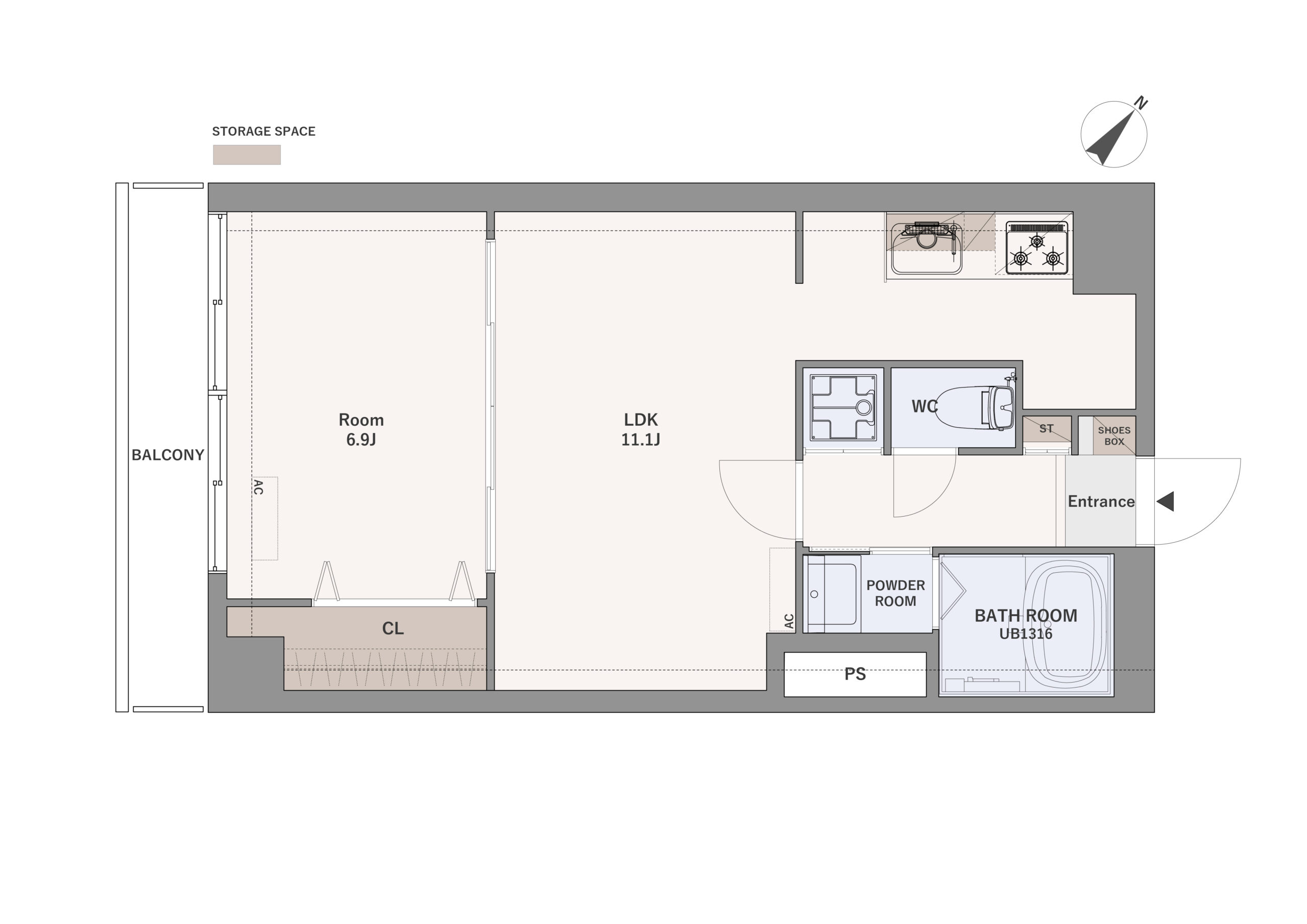 サンパークマンション千代田 705号室