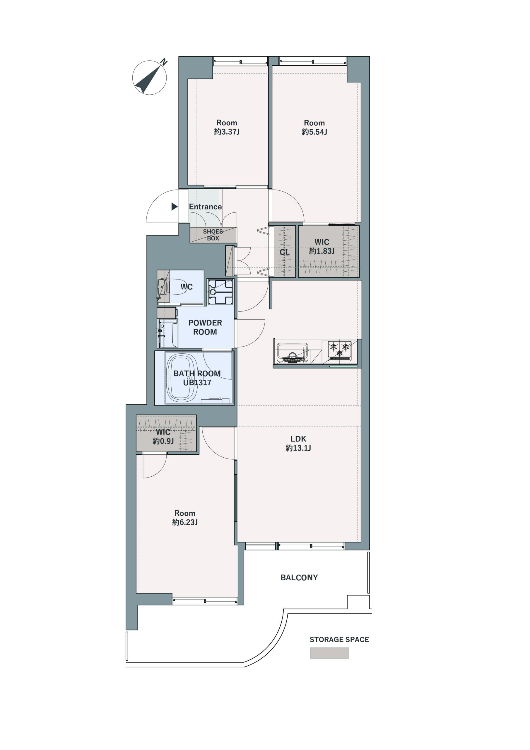 コンテ西葛西　610号室