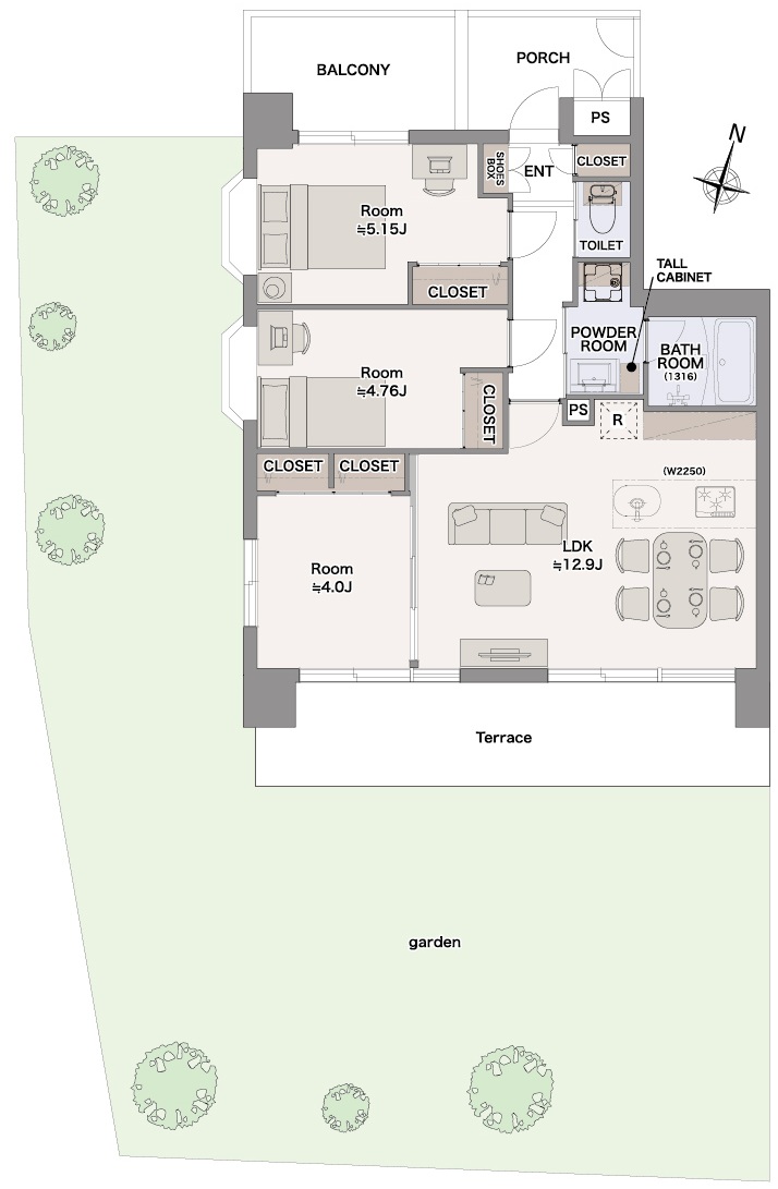 ライオンズガーデン平和台